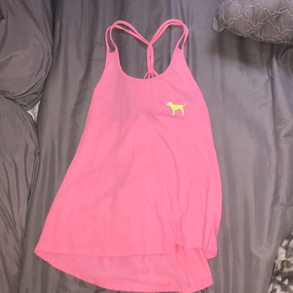 Pink tank top
